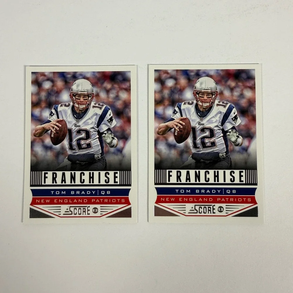 NFL Football Card Lot Tom Brady Jalen Hurts Rookie Relics Pickens Willis 12ct